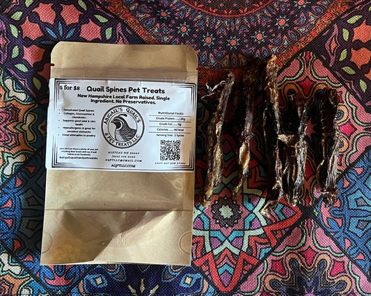 NH Farm-Raised Quail Spine (Dehydrated)