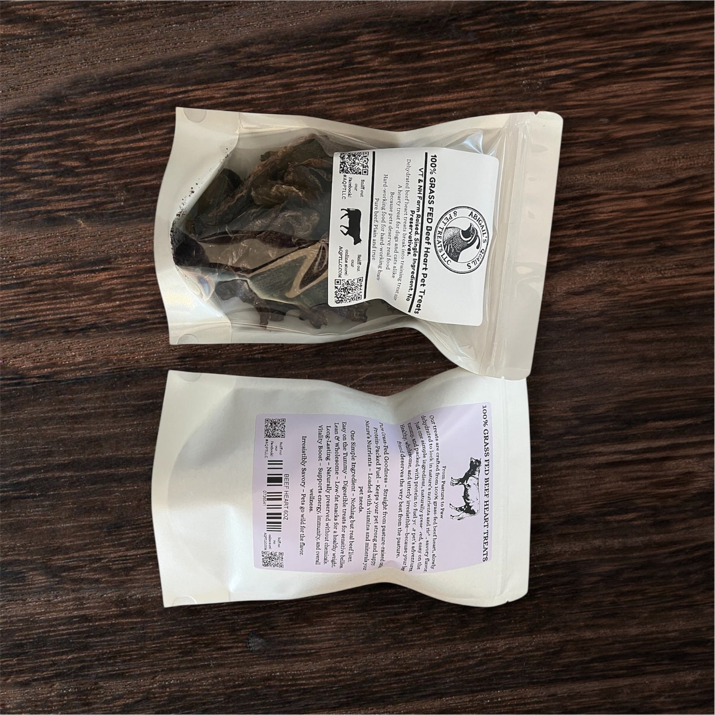 100% Grass Fed Beef Heart or Liver Training Treats