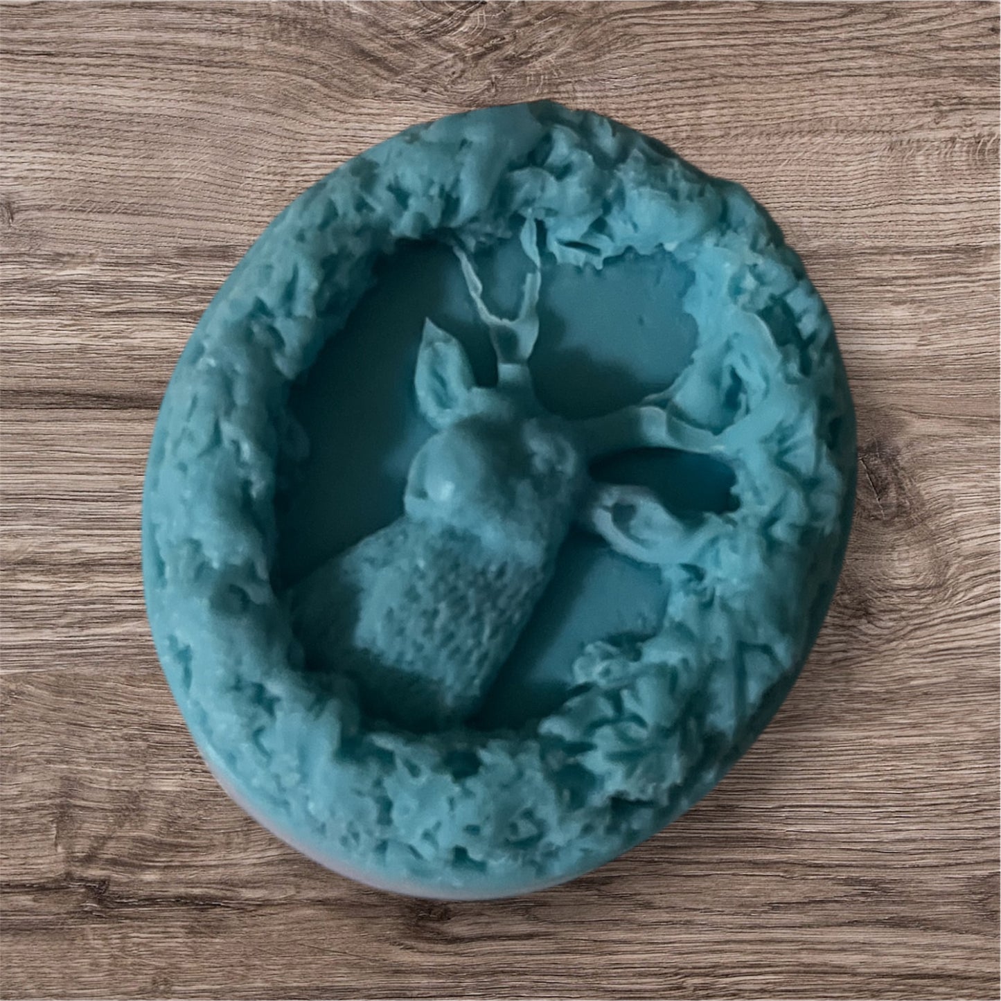 Pork Lard Handmade Soap (Blue and Pink swirl) scent is lavender/rosemary￼