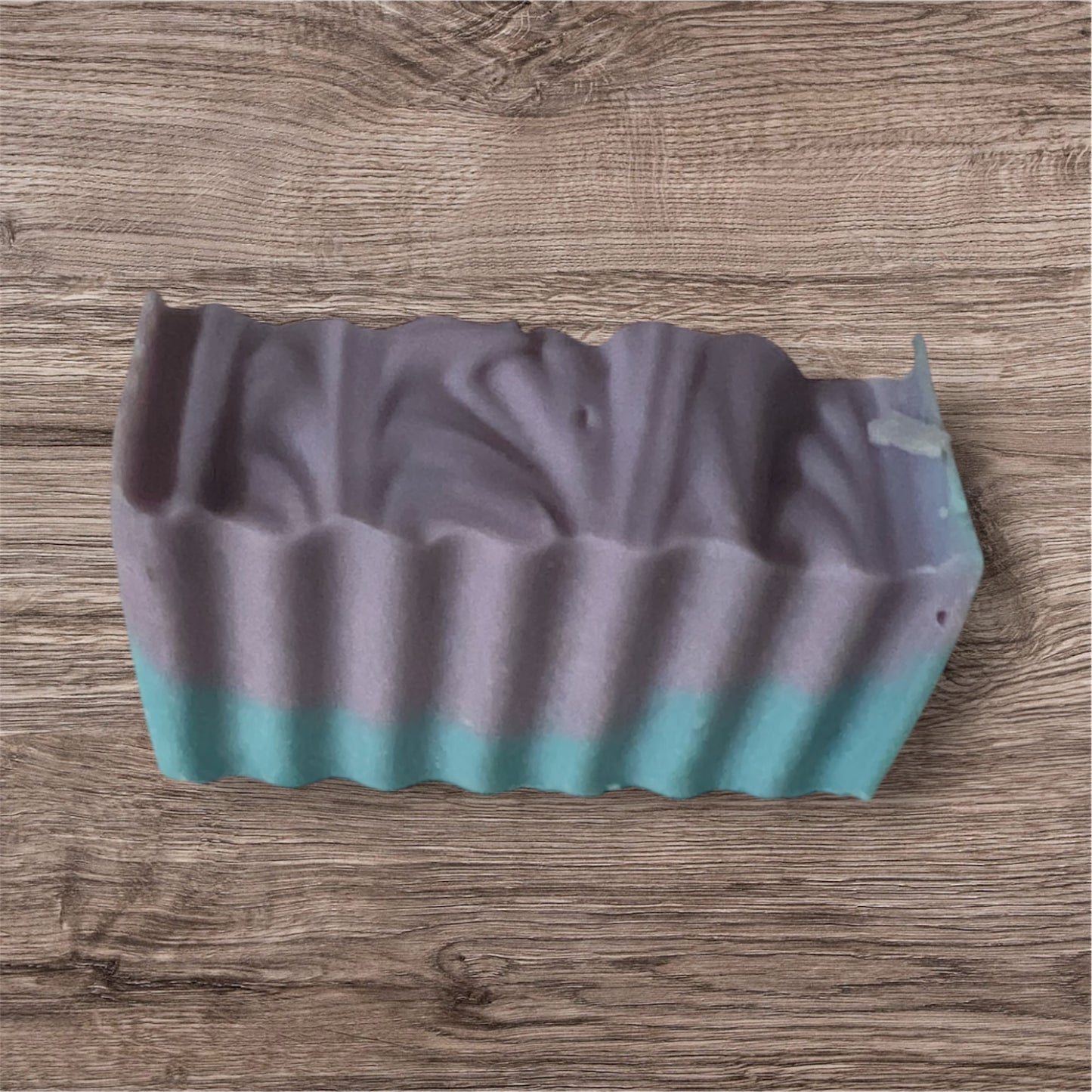 Pork Lard Handmade Soap (Blue and Pink swirl) scent is lavender/rosemary￼